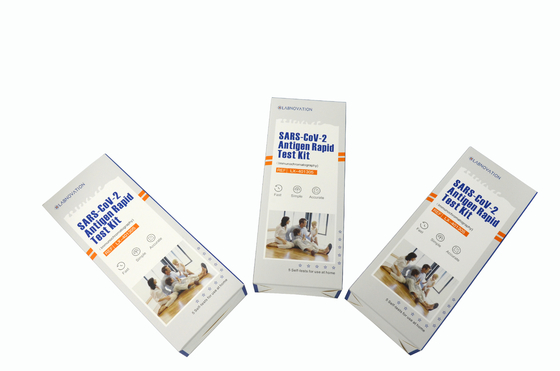 Essai rapide Kit Result In SAR Cov 2 d'antigène en plastique d'ISO9001 essai de Labnovation de 15 minutes
