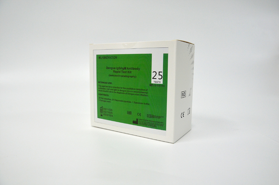 Essai Kit For Dengue Viral Infection d'IgG IgM d'anticorps de l'exactitude 30ul de 95%