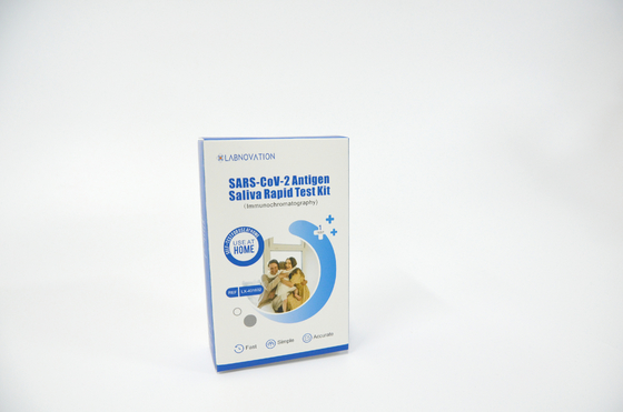 Essai Kit Swab Test de maison de salive d'antigène d'OEM CoV-2 78*34*125MM