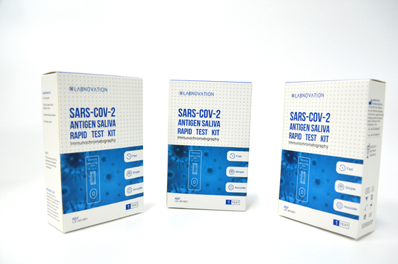 Essai Kit No Equipment Need d'antigène de salive de 1 paquet SARS-CoV-2