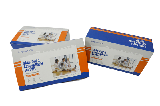 Humidité rapide du kit 60% de détection d'antigène d'ISO13485 COVID-19