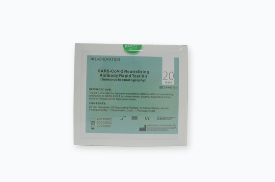 Essai rapide neutralisant Kit For Epidemiology Research de l'anticorps SARS-CoV-2