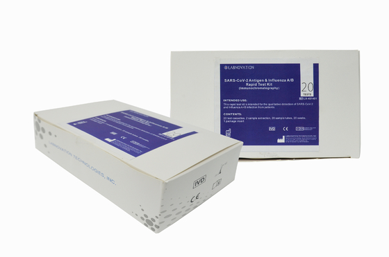 Kit rapide d'essai d'essai d'antigène et de grippe A/B de sensibilité rapide complète du kit 90%