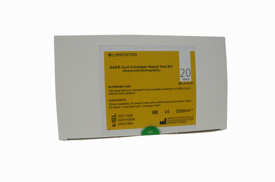 Essais rapides Kit Simple Operate Professional Use du kit 20 d'essai d'antigène d'essai d'antigène rapide du kit CoV-19