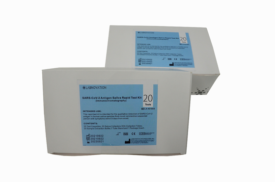 Essai universel Kit For Suspected Populations d'antigène de la salive 20PCS COVID-19