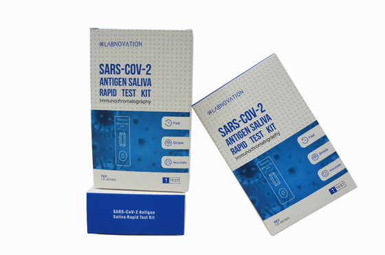 Essai rapide Kit Approved By KKM de salive de dispositif d'essai d'antigène portatif d'OIN Cov-19