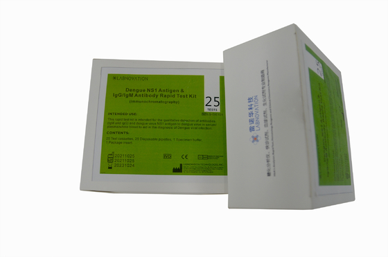 Essai combiné Kit Immunochromatography d'anticorps d'antigène de dengue de NS1 IgG IgM