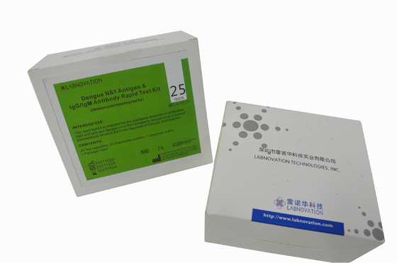 Kit rapide combiné d'essai d'essai d'anticorps d'antigène de dengue d'exactitude d'OEM 95%