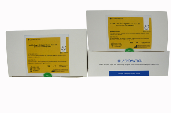 Kit rapide 20Tests/Kit diplômée par CE d'essai de l'antigène SARS-CoV-2 diagnostique