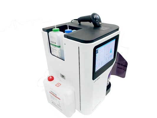 Analyseur de l'analyseur LD-560 Labnovation de HbA1c le plus défunt pour la méthode de essai de CLHP de HbA1c double mode pour l'opération