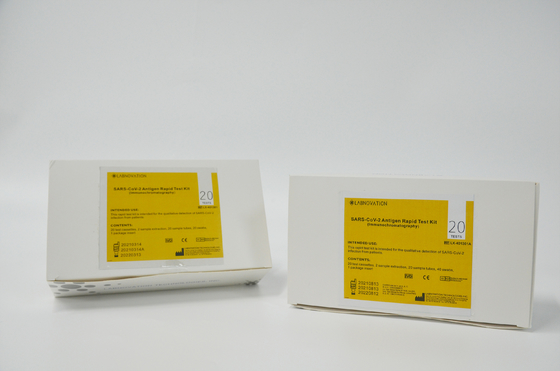 Kit nasopharyngal de détection de l'antigène SARS-CoV-2 de dispositif rapide de l'essai ISO9001