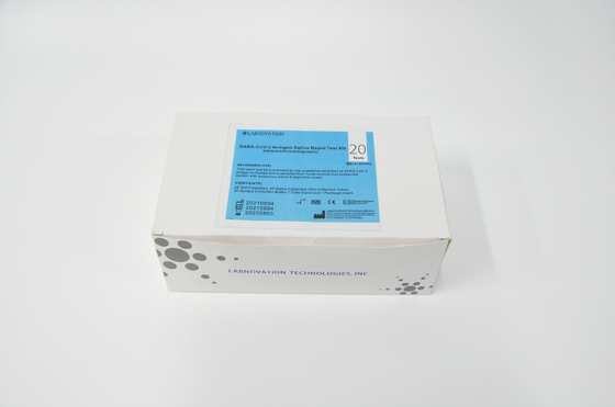 OIN essai en plastique Kit Immunochromatography d'antigène de salive de 9001 tout le personnes