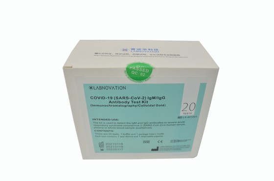 Détection nouvelle Kit Simple Operation d'anticorps d'IgG IgM de syndrôme respiratoire aigu grave