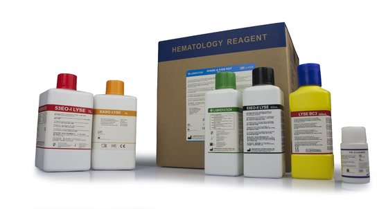 Réactif compatible de hématologie de CBC Reagnet Mindray de réactif d'analyseur de 3 parts