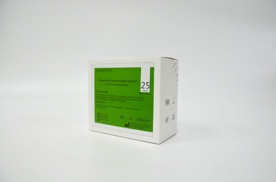 Essai blanc Kit Rapid Chromatographic Immunoassay d'antigène de la dengue NS1 d'exactitude de 95%