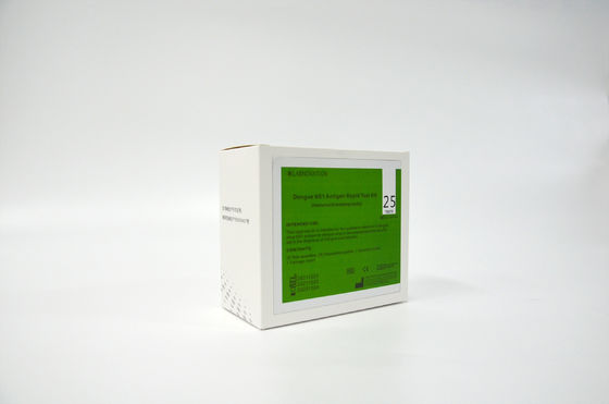 Essai blanc Kit Rapid Chromatographic Immunoassay d'antigène de la dengue NS1 d'exactitude de 95%