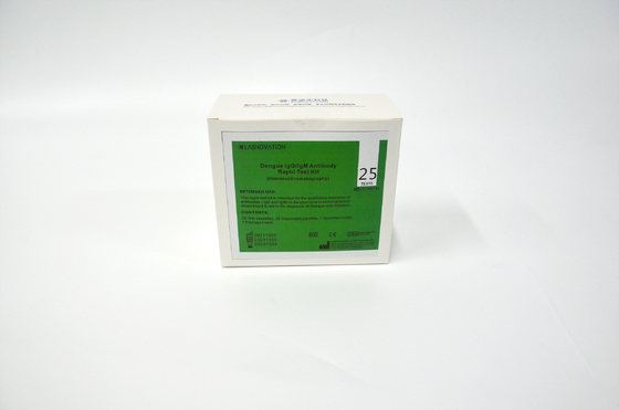Kit rapide professionnel de détection d'anticorps de dengue de kits d'essai de 25PCS IgG IgM