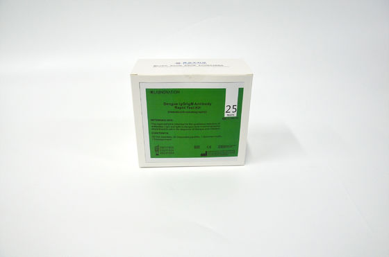 Kits rapides Immunochromatography d'essai d'IgG IgM de dengue d'exactitude de 95 pour cent
