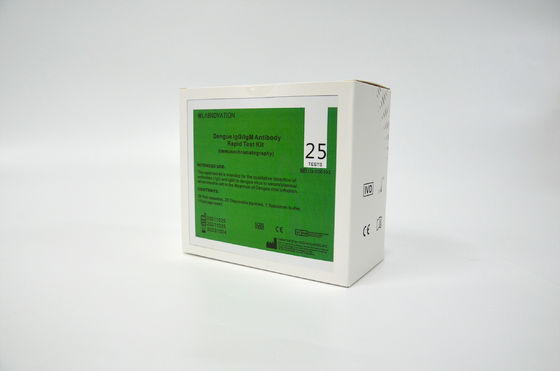 Kits rapides Immunochromatography d'essai d'IgG IgM de dengue d'exactitude de 95 pour cent