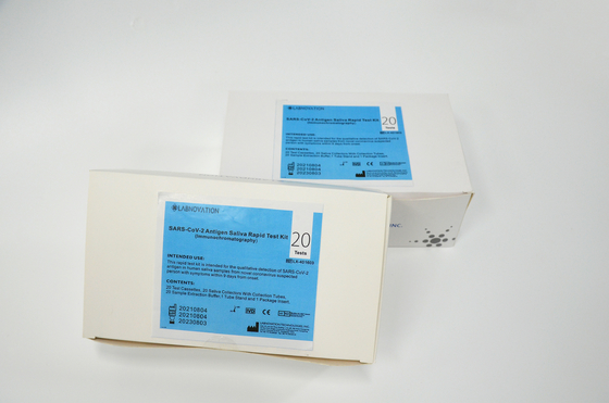 Dispositif de Kit Universal Ag Rapid Test d'essai d'antigène de salive de 15 minutes rapidement