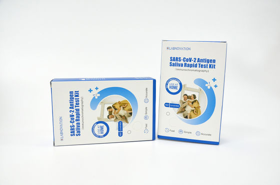 Essai Kit Single Pack Self Test de maison de la salive RTK de CoV-2 Persnoal