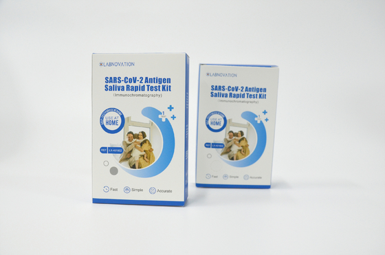Kits à la maison d'essai de salive de seul paquet d'OIN 9001 pour les contrôles quotidiens
