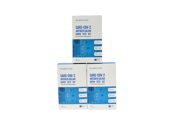 Essai Kit One Step Operate de salive d'antigène de l'exactitude COVID-19 RTK de 95%