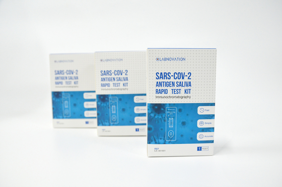 Essai Kit One Step Operate de salive d'antigène de l'exactitude COVID-19 RTK de 95%