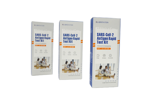 Essai rapide Kit Result In SAR Cov 2 d'antigène en plastique d'ISO9001 essai de Labnovation de 15 minutes