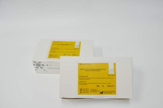 Antigène rapide oro-pharyngé Kit Professional Labnovation Test de 98,04% Sensit