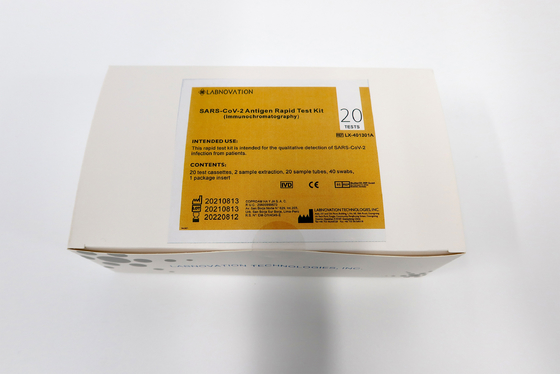 Essai rapide Kit Qualitative Detection One Step d'antigène de Labnovation SARS-CoV-2