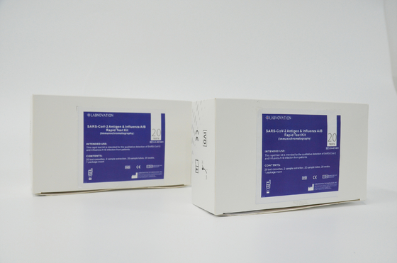 Essai blanc de grande précision Kit Immunochromatography de la grippe ab