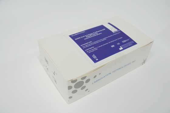 Essai blanc de grande précision Kit Immunochromatography de la grippe ab