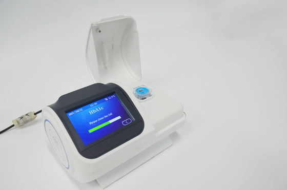 Analyseur LD-100 d'hémoglobine de sang total d'analyseur d'essai de l'étape HbA1c de POCT un