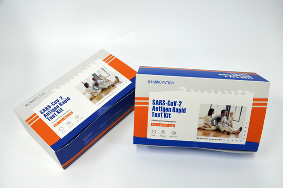 Humidité rapide du kit 60% de détection d'antigène d'ISO13485 COVID-19