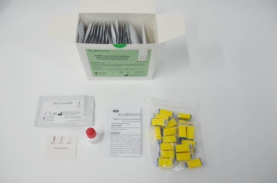 Détection rapide neutralisante Kit Lateral Flow Test Kits d'anticorps d'IVD pour le voyage