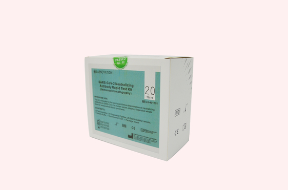 Détection rapide neutralisante Kit Lateral Flow Test Kits d'anticorps d'IVD pour le voyage