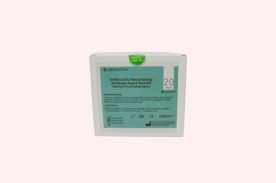 Kits neutralisants 20PCS d'essai de l'anticorps COVID-19 pour à usage professionnel
