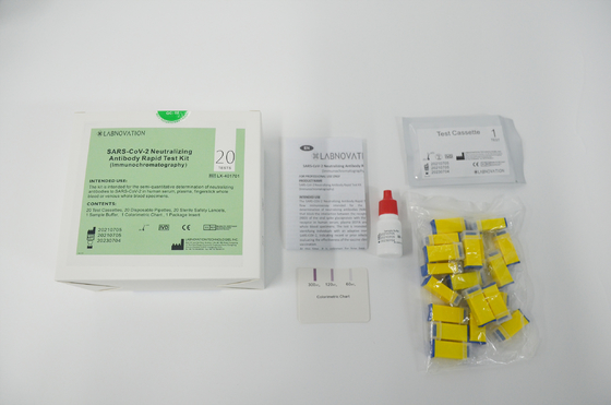 Un essai neutralisant Kit Lateral Flow Immunoassay Intended d'anticorps de Covid d'étape