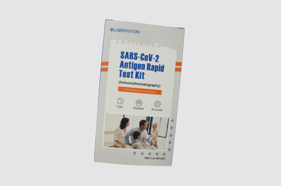 Opération simple diplôméee par CE rapide nasal de kit d'essai d'antigène du SRAS COV 2 d'écouvillon