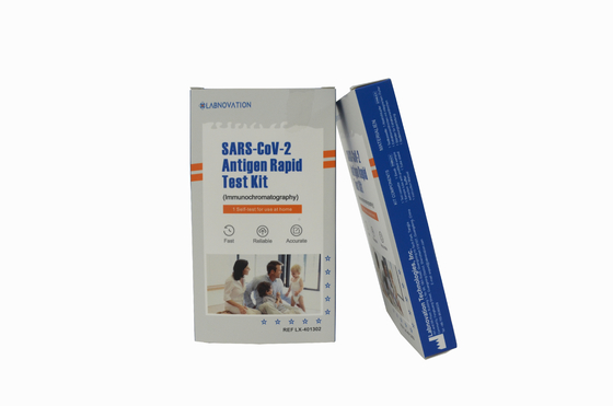 CE d'autotest de emballage simple de Kit Detecting SARS-CoV-2 Nucleocapsid d'antigène diplômée