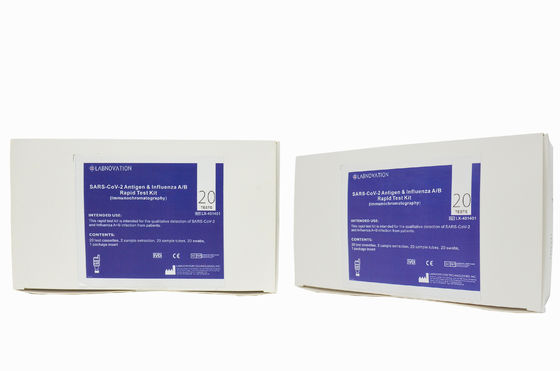 Kit de Kit Comprehensive Rapid Flu Swab d'essai de grippe du contrôle rapide COVID-19