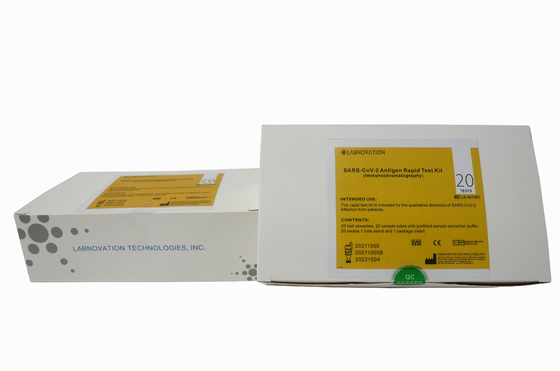 Un CE rapide de Kit Nasal Swab d'essai d'antigène d'étape diplômée pour SARS-CoV-2