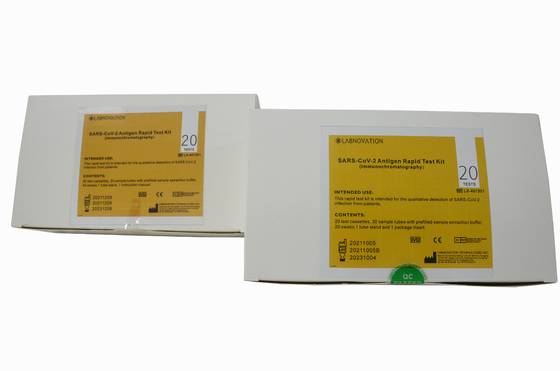 Kit rapide d'essai d'antigène de l'essai SARS-CoV-2 d'antigène ISO13485 MSDS en 10-15 minutes