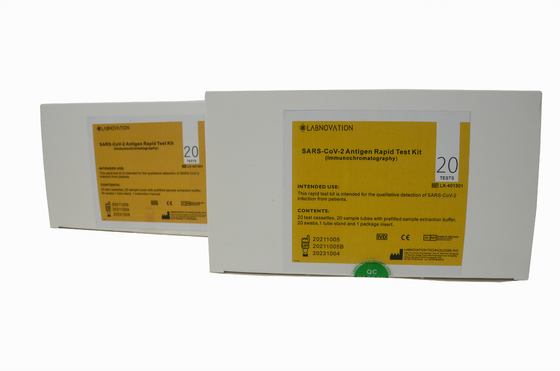Utilisation rapide de Professionla d'exactitude du kit 99% d'essai de haut antigène de la sensibilité SARS-CoV-2