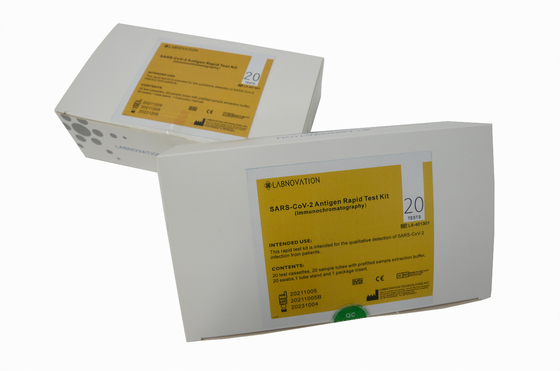 Kit rapide d'essai d'antigène de l'essai SARS-CoV-2 d'antigène ISO13485 MSDS en 10-15 minutes