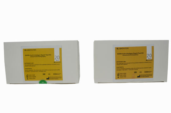 Essais rapides Kit Simple Operate Professional Use du kit 20 d'essai d'antigène d'essai d'antigène rapide du kit CoV-19