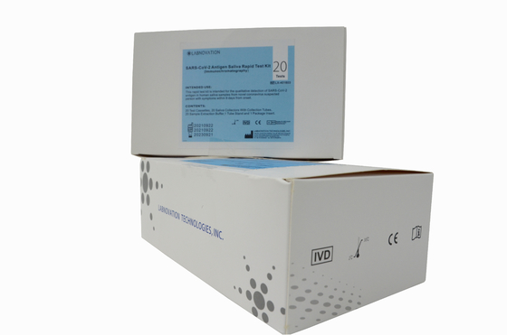 Essai universel Kit For Suspected Populations d'antigène de la salive 20PCS COVID-19
