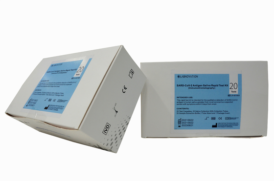 Haut kit d'essai de salive de RTK AG d'essais du kit 20 d'essai d'antigène de salive de la spécificité CoV-19
