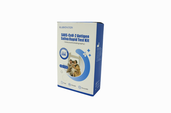 Essai rapide Kit Self Test Single Package de salive d'antigène de CoV 2 de SRAS de Labnovation
